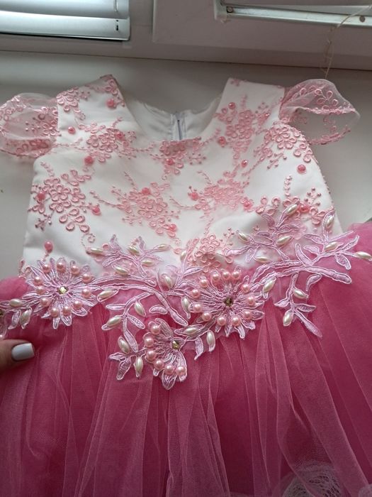 Детское платье нарядное на утренник праздник Новый год Рождество