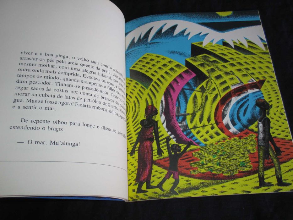 Livro Agostinho Neto Náusea Conto Artista Desenho