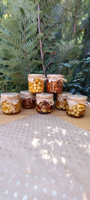 Горіхи з медом/подарунок/крем-мед