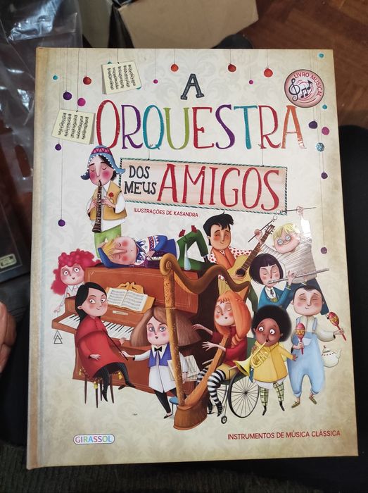 A orquestra dos meus amigos/ livro com música