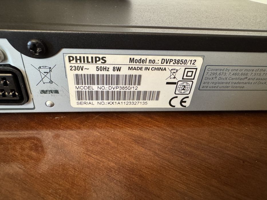 Leitor DVD Philips como novo