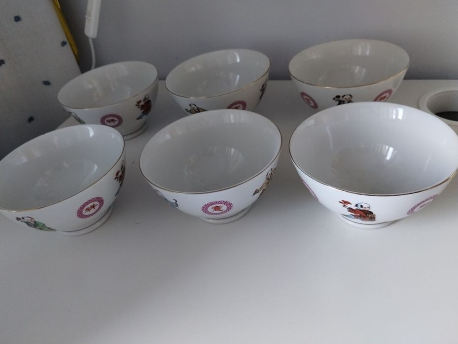 Miski porcelanowe chińskie PRL