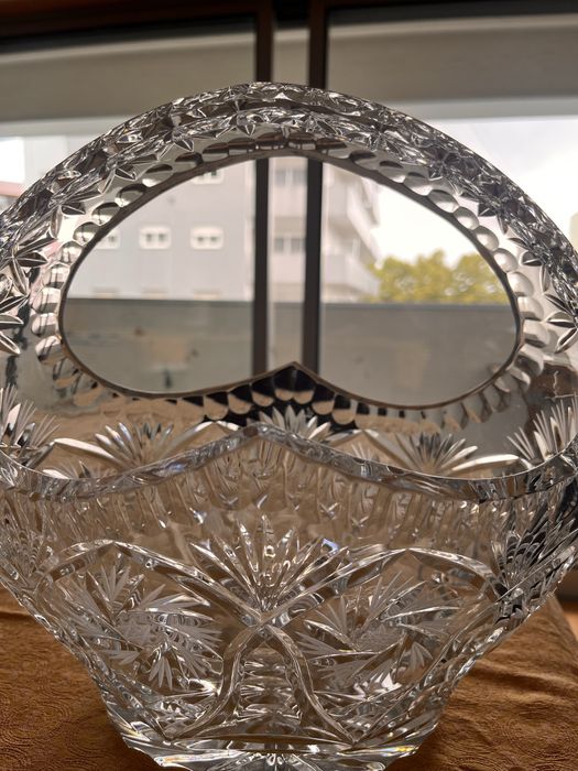 Vendo fruteira de cristal