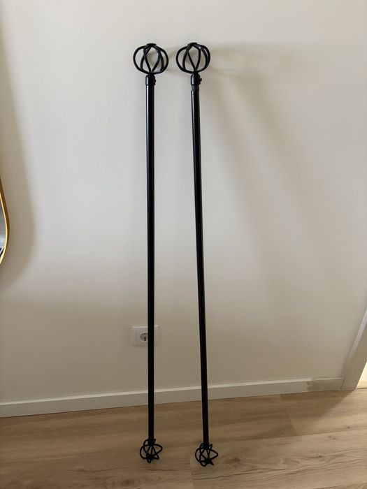 Curtain rods extenable