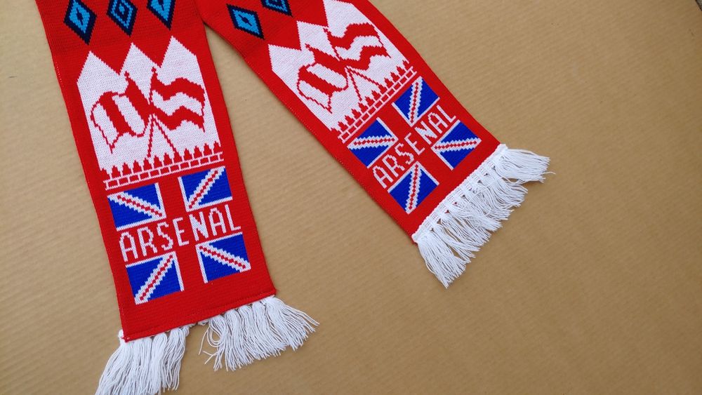 Arsenal Londyn szalik piłkarski nowy