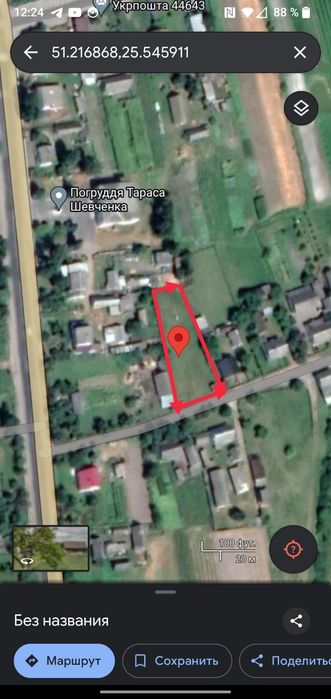 Продаю ділянку (участок) землі під забудову В. Яблунька