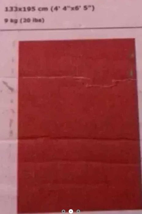 Tapete quase novo Ikea