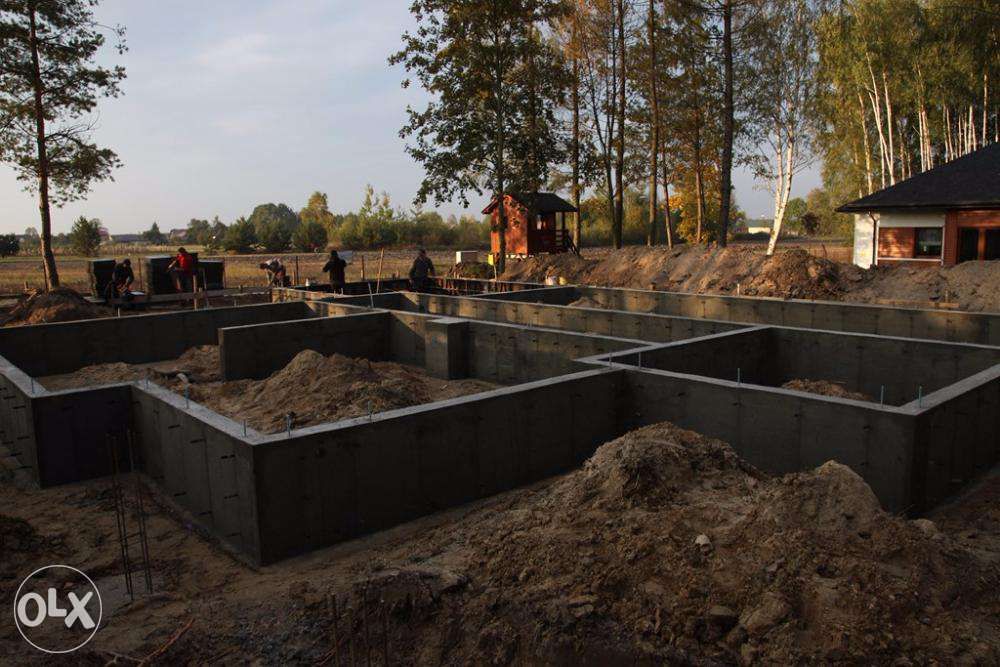 Fundamenty- szybko, profesjonalnie. Gwarancja jakości