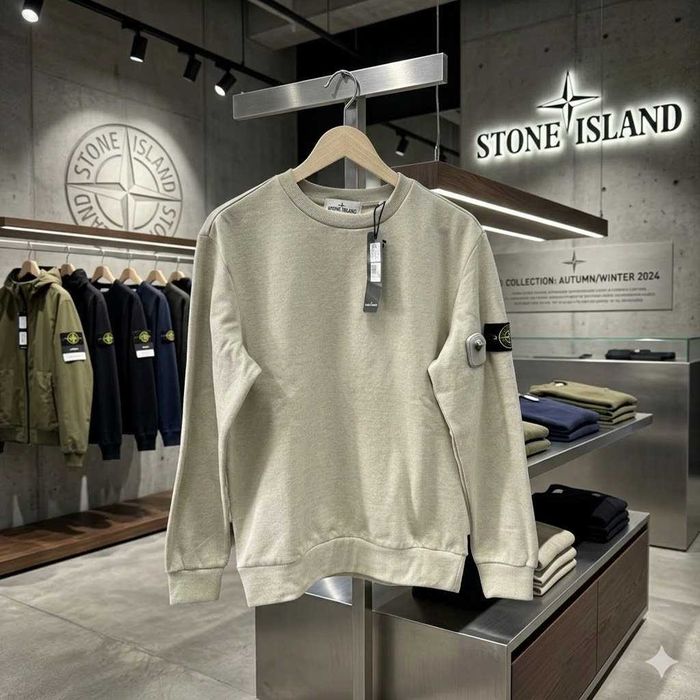 Новые Бежевый Свитшот Stone Island (XS S M L XL)