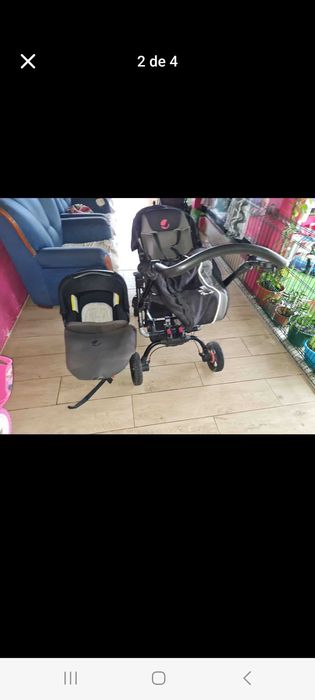 Carrinho de bebe 3 em 1