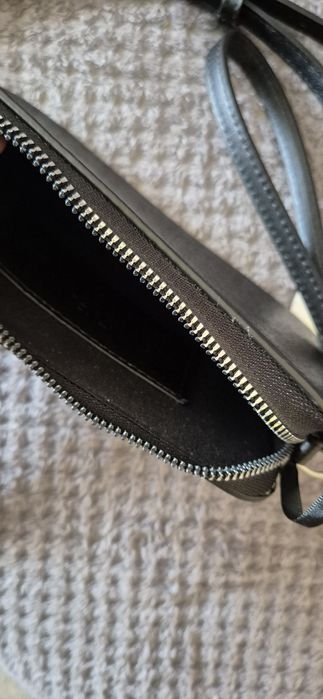 Mala / Bolsa tiracolo preta Zara