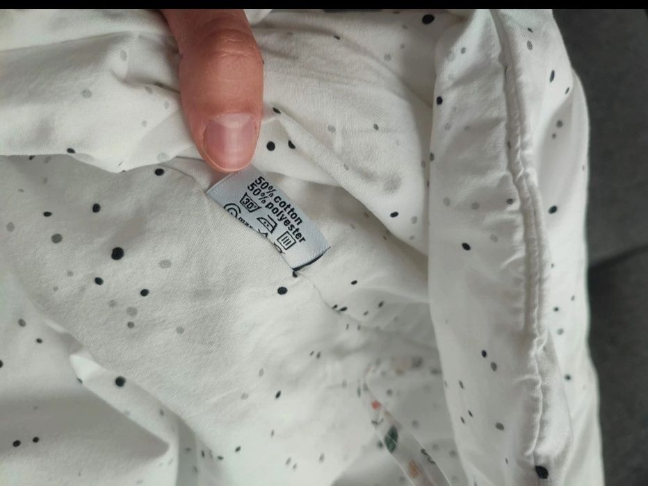 Śpiworek dla dziecka biały piu bello