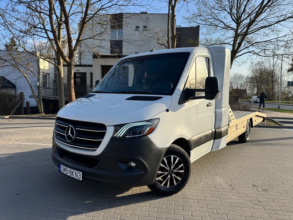 Mercedes-Benz Sprinter 907  Autolaweta 2.0D 170KM CR/ 9G-Tronic / Led/ Navi/ Kamera/ Salon PL