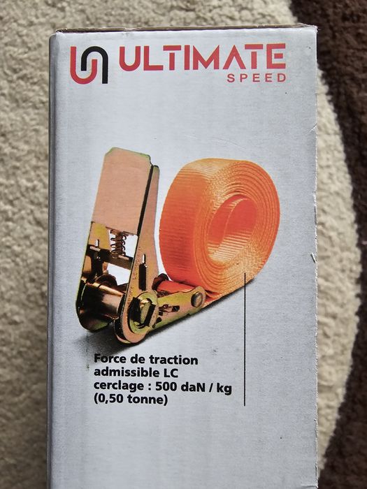 Стяжний ремінь, з трещіткою Ultimate Speed