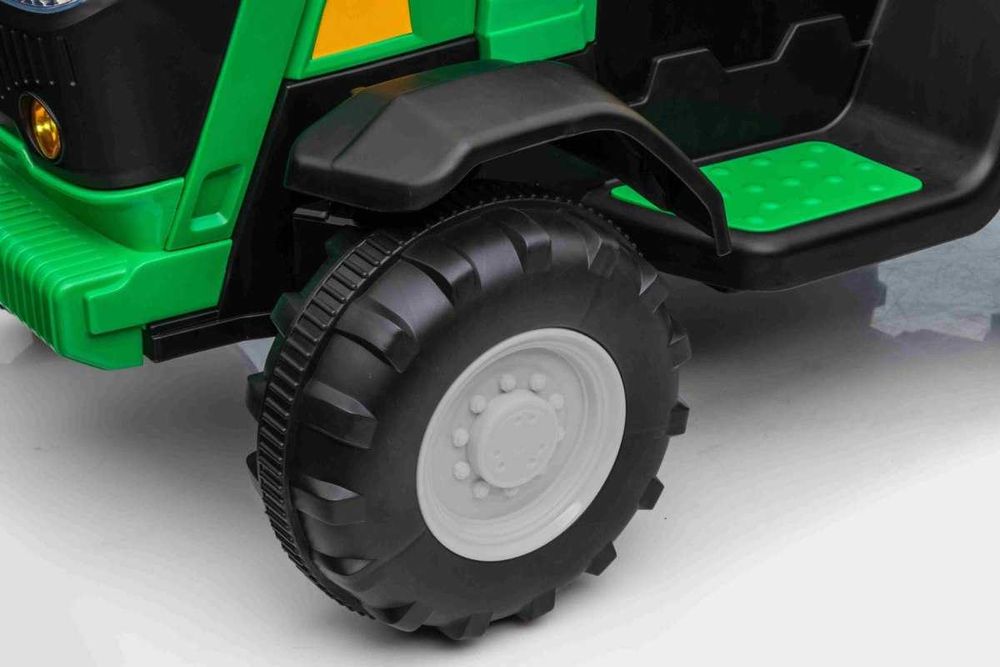 Duży Traktor Na Akumulator Dla Dzieci 2x45W + Pilot + Led