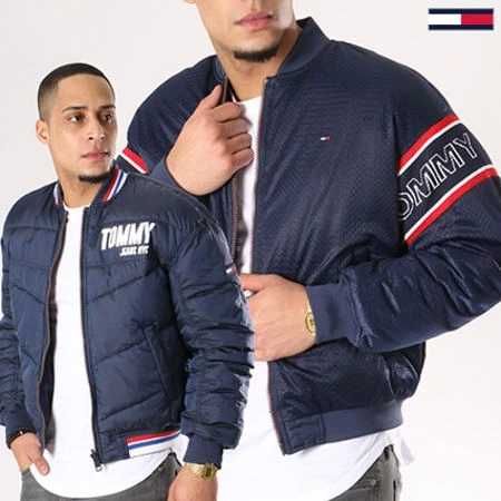 Tommy Hilfiger bomber kurtka męska dwustronna L/XL