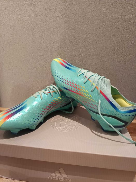 Buty piłkarskie Korki adidas X Speedportal.1 FG - Błękitny NOWE 46 2/3