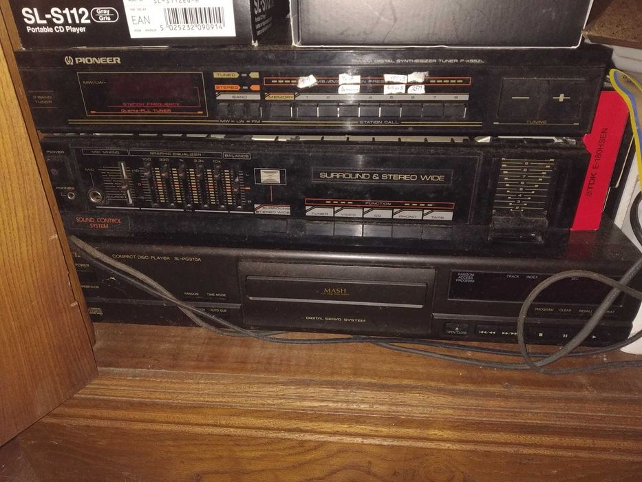 Aparelhagem e leitor de cds