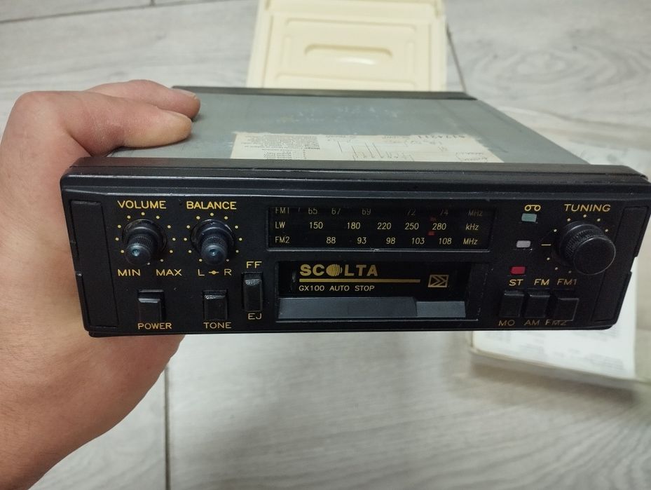Stare radio samochodowe Scolta GX100