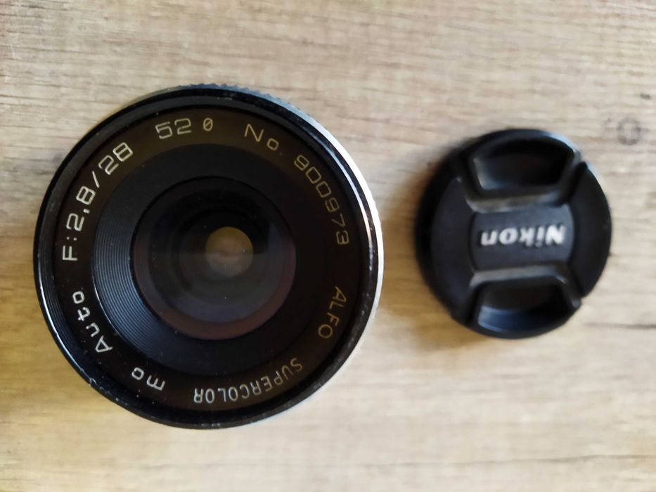 Обьeктив Nikon ALFO SuperColor Avto F:2.8\28 52*.