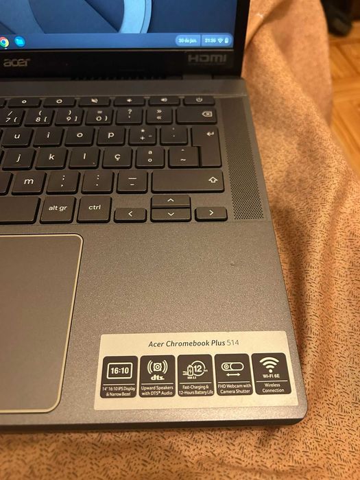 Acer Chromebook Ryzen 3 Em otimo estado