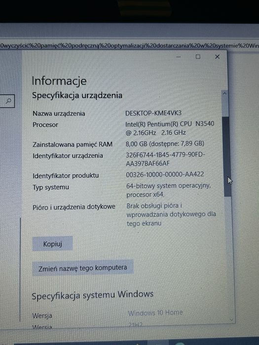Laptop lenovo g50