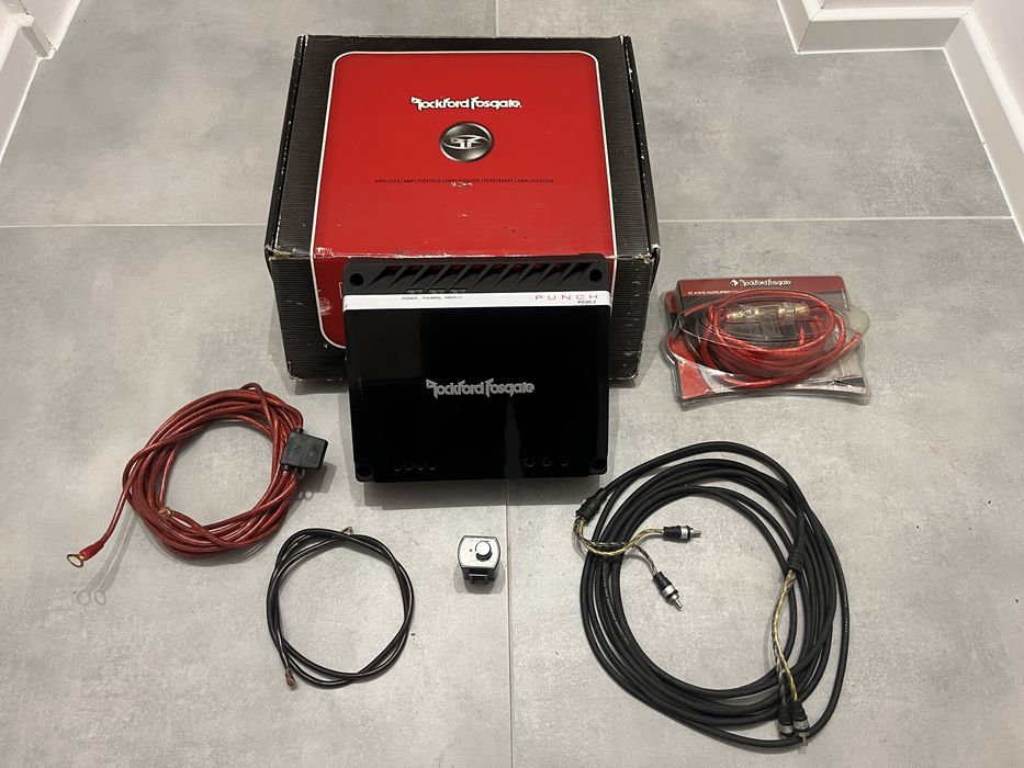 Wzmacniacz samochodowy Rockford Fosgate Punch P200-2 zestaw