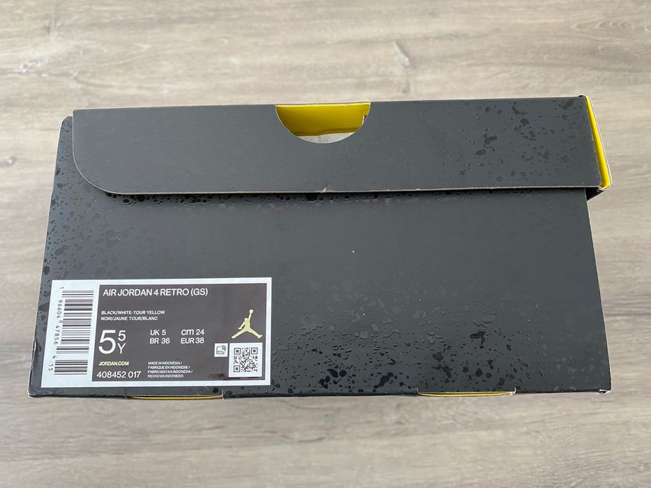 Jordan 4 Retro Thunder (2023) - EU 38