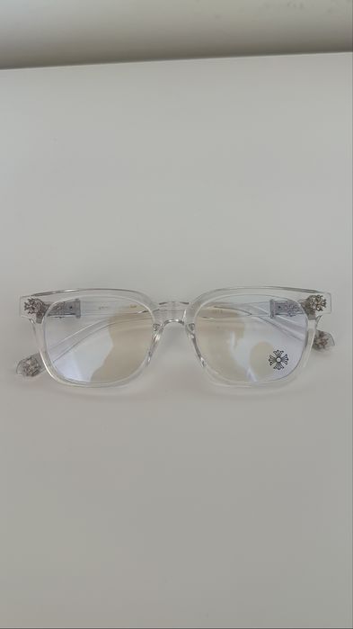 Oculos crhome hearts transparentes !