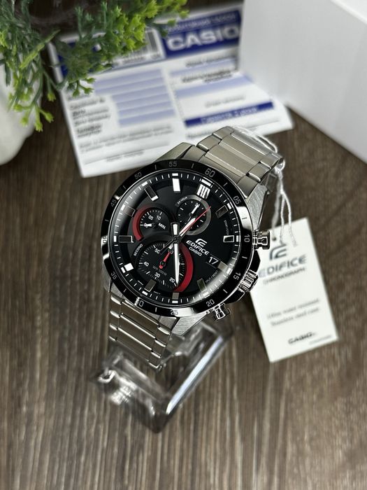 З гарантією / новий оригінальний годинник Casio Edifice EFR-571DB-1a