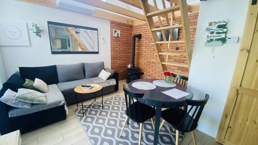 Dostępny termin Sylwestra! Domek na wyłączność. Balia w cenie! Sauna.