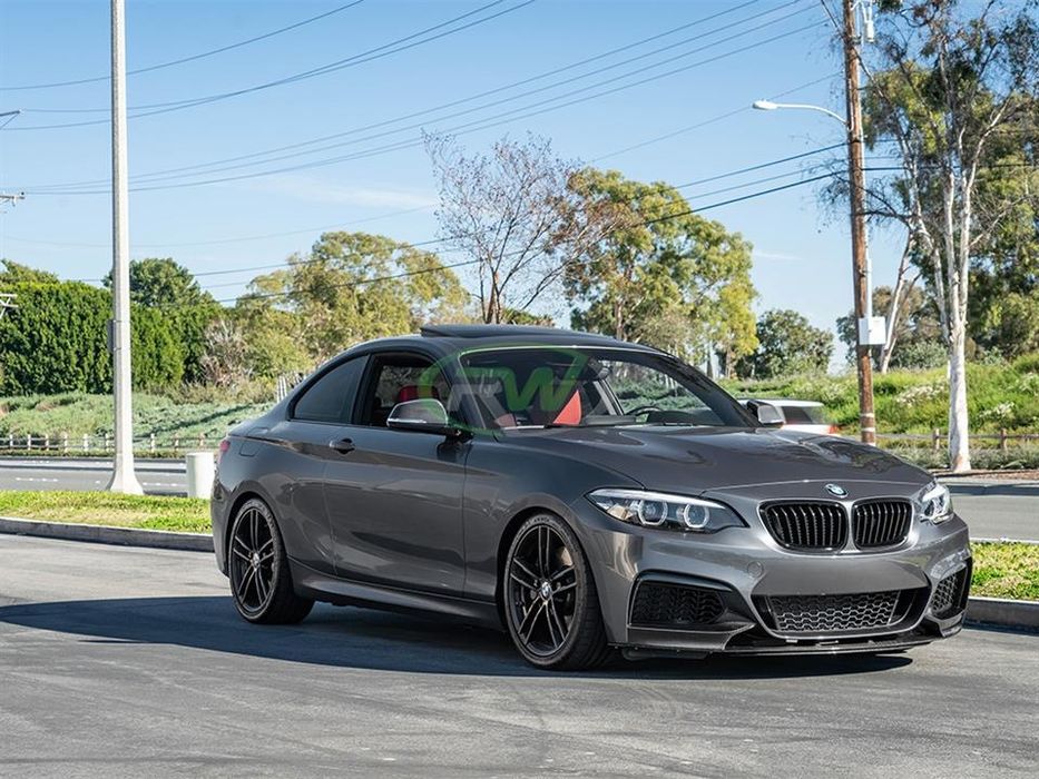 LIP SPOILER FRONTAL ABA Pala LÂMINA BMW SÉRIE 2 F22 F23 M PERFORMANCE