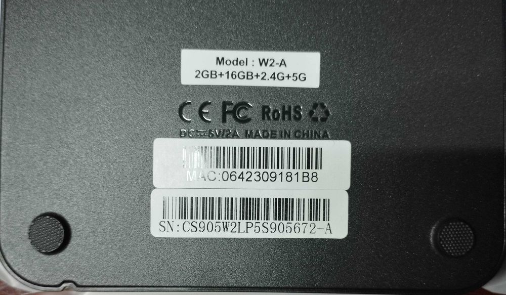 Смарт бокс Smart box ТВ приставка Tanix W2 2/16 ГБ на Android 11