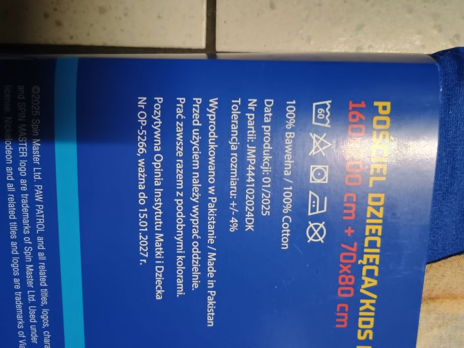 Psi patrol pościel bawełniana