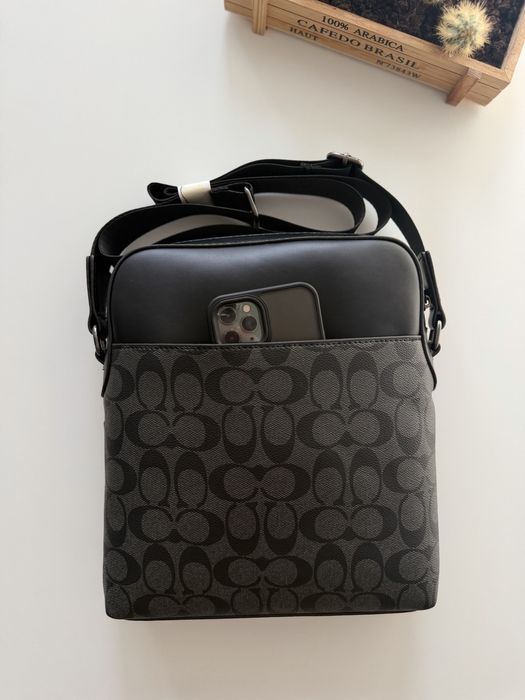 Чоловіча сумка Coach / Месенджер Coach / сумка коач / мужская сумка