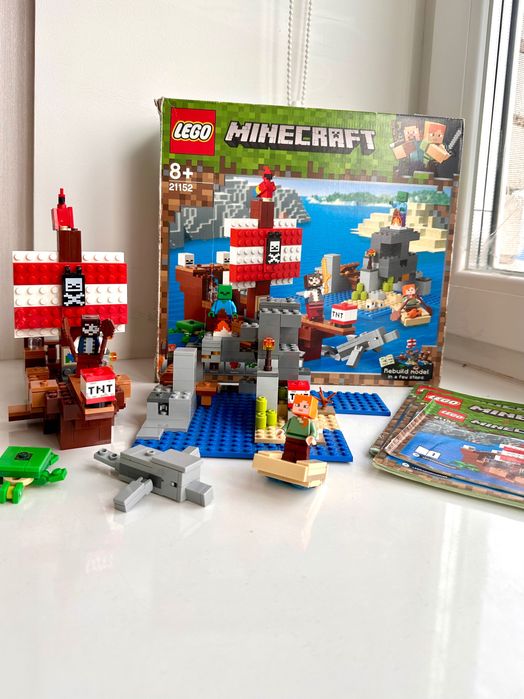 Лего майнкрафт 21152