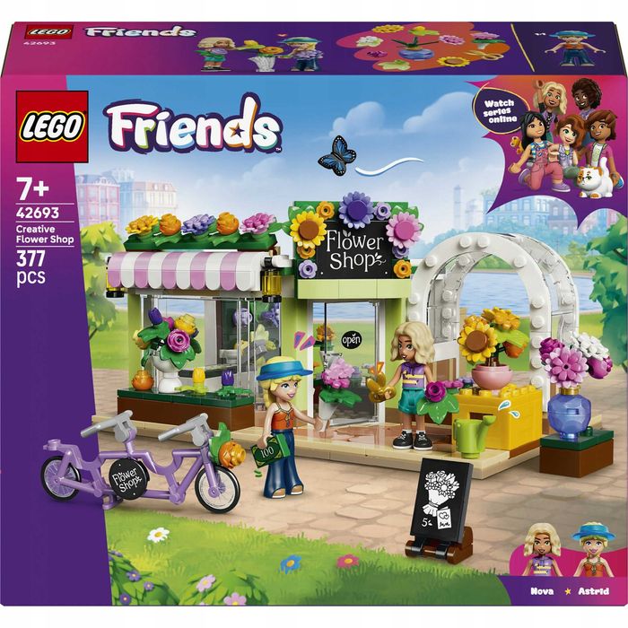 Lego Friends 42693 Kreatywna Kwiaciarnia