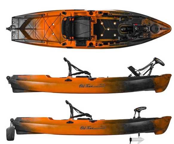 Caiaque Old Town Autopilot 120 com GPS