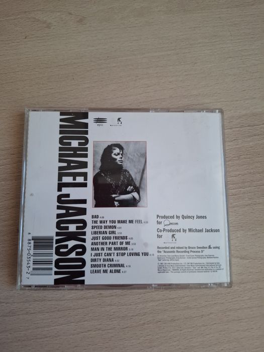 Płyta CD  Michael Jackson BAD
