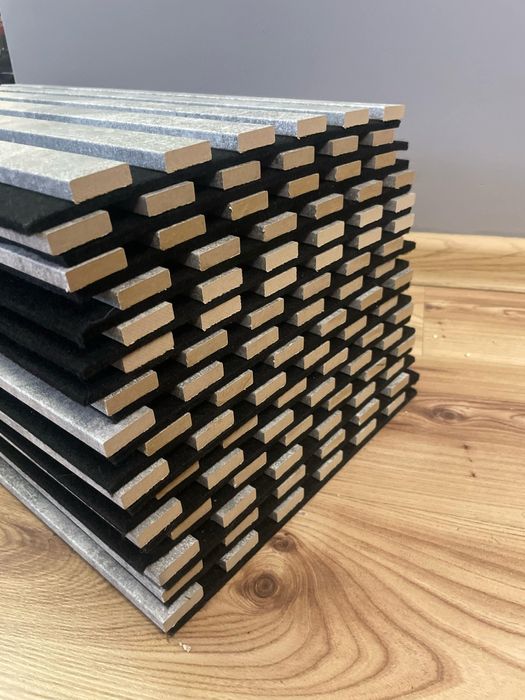 Lamele betonowy szary