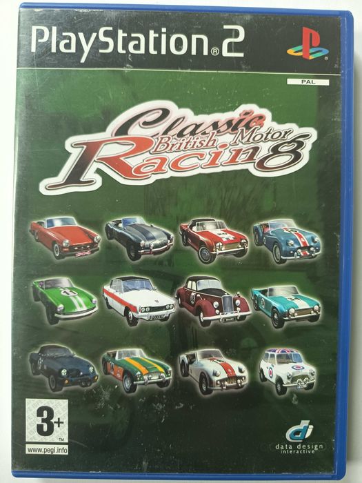 Classic British Motor Racing PS2 PlayStation 2 angielska komplet