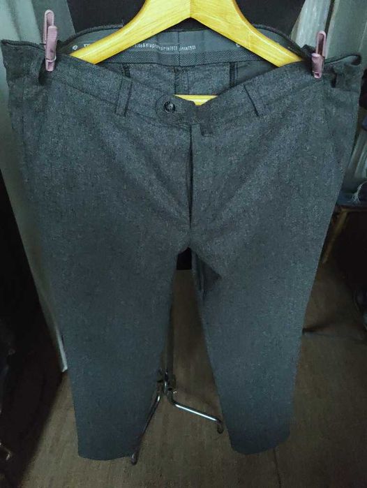 Джинсы брюки Heinecke & Klaproth wool trousers Germany w36 grey.
