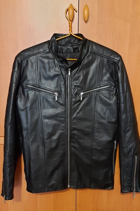 Мужская кожаная куртка