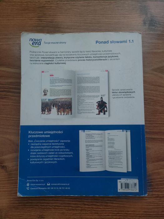 Książka do 1 LO Polski część 1 zakres podstawowy