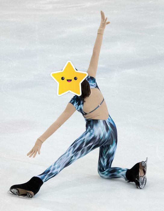 Kostium do aerial sportów i jazdy figurowej 10-12 lat