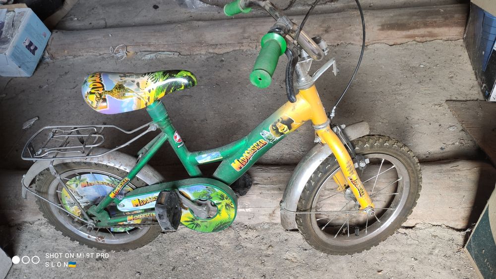 Велосипед  дитячий  Мадагаскар