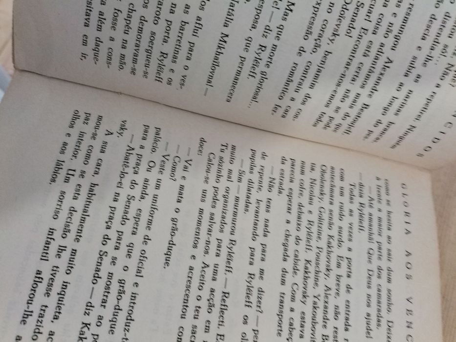 Livro - Glória dos Vemcidos