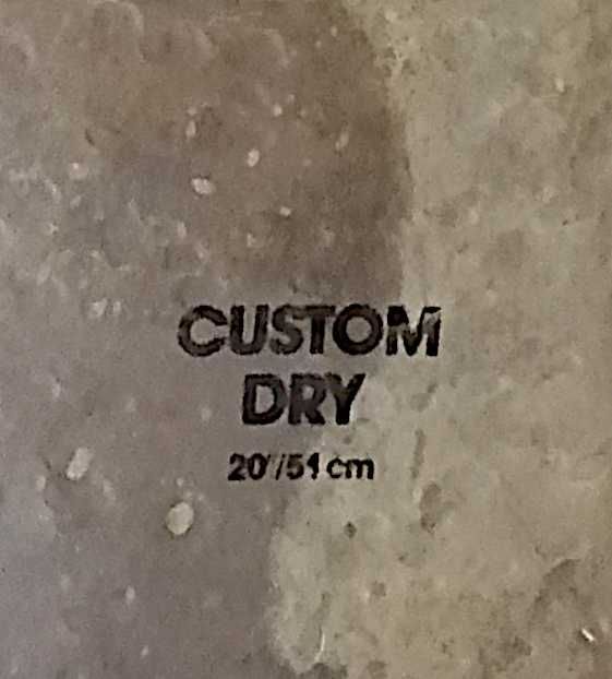 Zildjian Prato K Custom Dry Ride 20” Como Novo