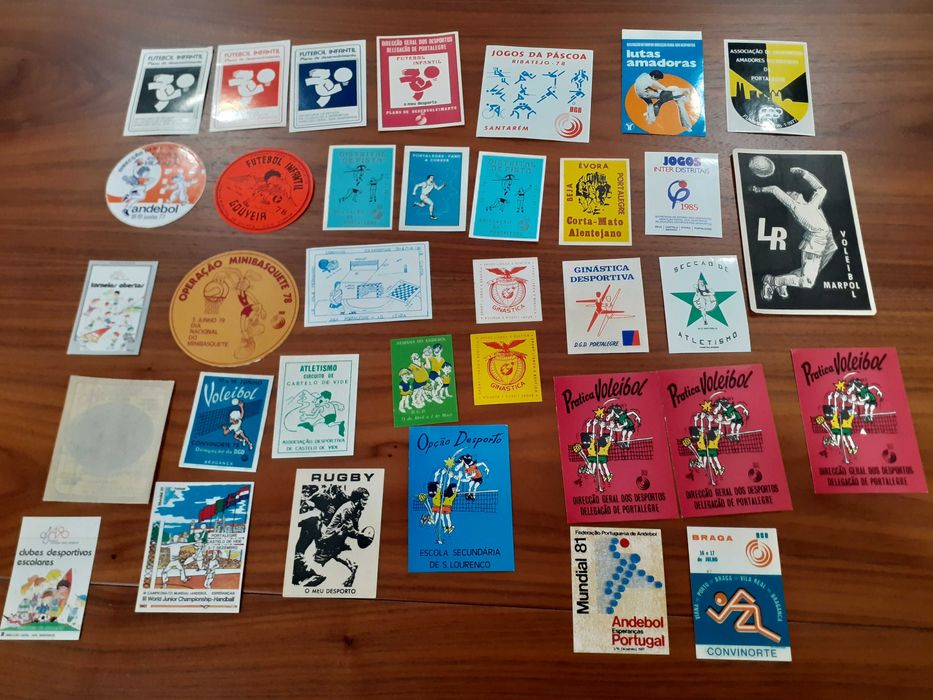 Autocolantes Antigos para Venda, Troca V6