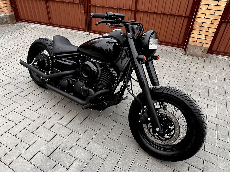 Yamaha Drag Star Ямаха Драг Стар Кастом Мотоцикл Чопер Бобер